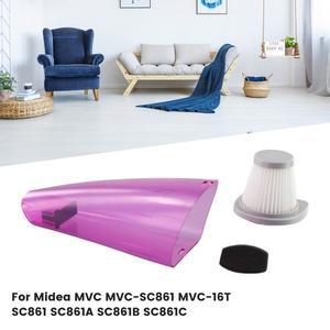 분진커버 필터 전면 커버 진공 청소기 액세서리 Midea SC861 필터용 1 먼지 컵 SC861A SC861B