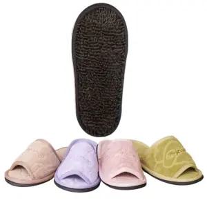 극세사 청소 거실화 1P 겨울용 소음방지 쿠션 슬리퍼 발걸레슬리퍼