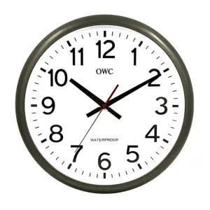 오리엔트853 방수 방습 벽시계 욕실용품 40cm 그레이 시계 벽시계 욕실용품