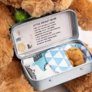 시험 선물 곰돌이 특별한 소형 4종 틴케이스 (WFJSQ48)