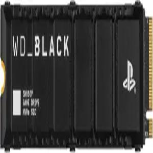 WD_BLACK 2TB SN850P NVMe M.2 SSD PS5 콘솔용 공식 라이선스 스토리지 확장 최대 7 300MB /s 히트싱크