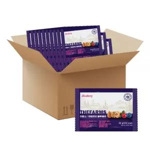 더팜스 데일리넛 블루베리 50봉 실속형 후르츠 믹스너트, 1개 선물세트 한가위 선물세트 친정 선물세트 명