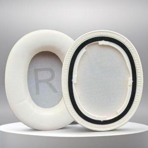 QCY H3 H4 Lite TOZO HT2 헤드폰용 버클이 포함 교체용 단백질 이어패드 소프트 폼 이어 쿠션 고퀄리티