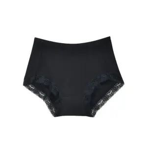 인견 레이스라인 슬림 여성 맥시 삼각팬티 - 블랙 여성삼각팬티 팬티