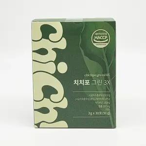 치치포 그린 3X 시금치차 30포