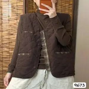 블랙팬서 여성 겨울 캐주얼 브이넥 린넨 민소매 패딩 웜 조끼 OPH4