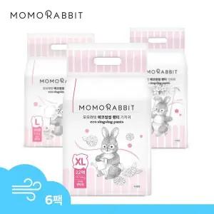 에코씽씽 팬티 기저귀 여아용 6팩