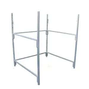 튼튼한 폐기물 톤백 거치대 현장 지지대 마대 1.1x1.1m 1.5m 가로대6개 A 사각