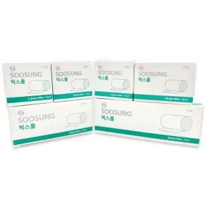 수성 픽스롤 1롤 반창고 드레싱 테이프 롤 픽싱 의료용 픽싱롤 욕창 부직 약국