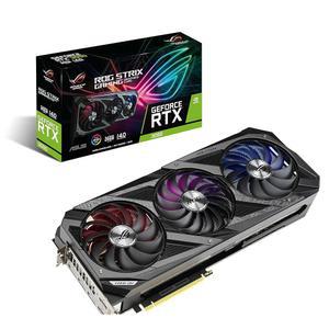 ASUS ROG STRIX 엔비디아 지포스 RTX 3090 게이밍 그래픽 카드 - PCIe 4.0, 24GB GDDR6X, HDMI 2.1, 디스플레이포트 1.4a, 축류 팬 디자인, 2.9-슬롯
