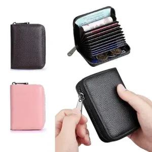 데일리 아코디언 지퍼 미니 지갑 1P 휴대용 카드지갑 WE6861D