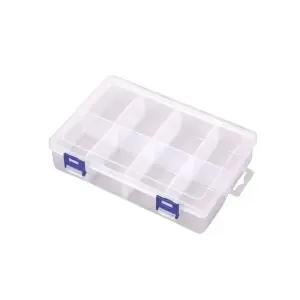 악세사리보관함 8칸 칸막이 분리형 네일 파츠 비즈 재료 소품 정리함 (WFK9GMW)