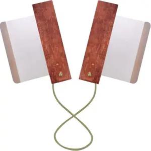 봄프로 비닐 울타리 난간 제거 도구 견고한 나무 손잡이 제거기 5-1/2인치 이상 울타리용 라벨