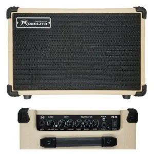 기타앰프 버스킹 OOAF109 Ivory 공연 일렉기타앰프 15와트 (WFK9PPV)