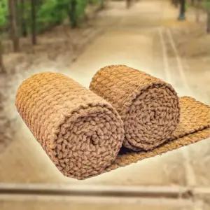 계단미끄럼방지 멍석 보행 매트 수 미끄럼방지 둘레길 등산로 코코넛 식생