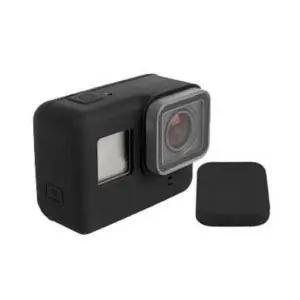 고프로 히어로 7 6 5 실리콘 케이스 블랙 앞캡 충격보호 스크래치 방지 (WFKAD29)