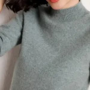 겨울 반목폴라 캐시미어 혼방 니트 데일리 보온