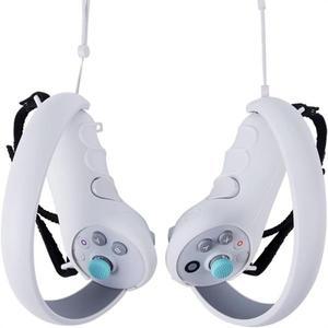 CJSD-피코 4 VR 핸들 터치 컨트롤러용 실리콘 그립 커버 보호용 방오 스킨