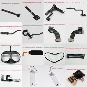 카메라 충전 포트 마이크 유도 플렉스 케이블 LCD 스크린 렌즈 커버 스탠드 스피커 컨트롤러 부품 오큘러스