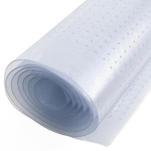 레질리아 인더스트리얼 딥 파일 카펫 러너 - 크로스해치 패턴 미끄럼 방지 및 러그 프로텍터 매트, 방수 투명 플라스틱 비닐 바닥 덮개, 폭 30인치 x 길이 6피트, 미국산