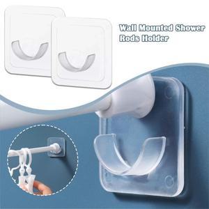 라포식 비드릴링 가정용 텔레스코픽 폴대지지대 스티커 네일프리 조절식 폴 프레임 수평 바 벽 후크 고정