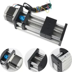 RATTMMOTOR EBX1605 200mm / 7.87 CNC 선형 스테이지 액추에이터 이중 광축 슬라이드 레일 및 DIY 라우터
