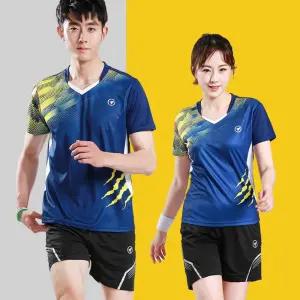 탁구유니폼 티셔츠 스포츠 반바지 반팔 흡수력 탁구복