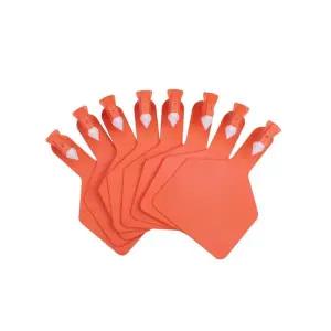 축산 귀표 젖소 염소 농촌 표시 태그 전용 번호표 착유기 농사 소이표 일체형 소 오렌지