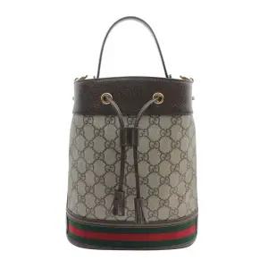 [중고명품] GG캔버스 오피디아 스몰 버킷 크로스백 550621