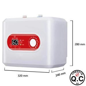 인스턴트 미니 전기 온수기 10L 물 저장 빠른 난방 디지털 디스플레이 가정용