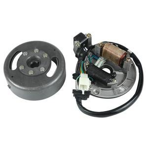 바이크 오토바이 마그네토 고정자 점화 코일 Lifan LF 50cc 110cc 125cc 수평 킥 스타터 엔진  핏 자전거