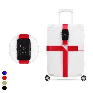 [하프클럽/]스트랩 벨트 잠금 십자 캐리어 TSA