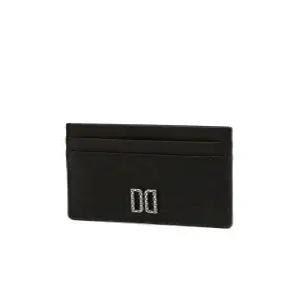 닥스 액세서리 26SS [칼라일]CARLISLE 블랙 DD로고 포인트 소가죽 슬림 카드 홀더 DCHO6E750BK