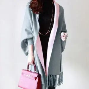 활용도 좋은 여성 데일리패션 레이어드 숄 목도리 W9AE260