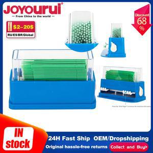 호환 치과 마이크로 어플리케이터 디펜서 거치대 일회용 브러시 스틱 코튼 팁 치과 보관함 정리함 케이스 치과 의사 재료