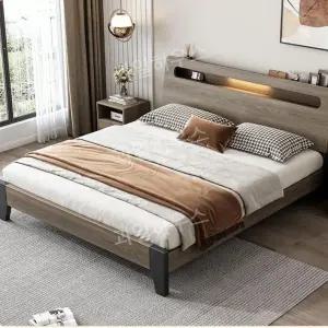 더블사이즈 프레임 모던 침실 침대 가정
