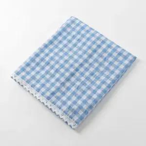 써니하우스 체크 바란스 커튼 작은창 가리개 반커텐