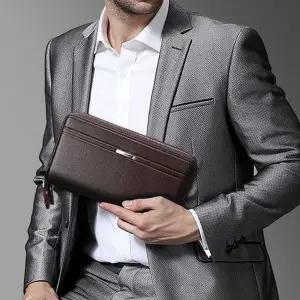 [하프클럽/]엘레강스 남성 클러치백 클래식 정장용 가방