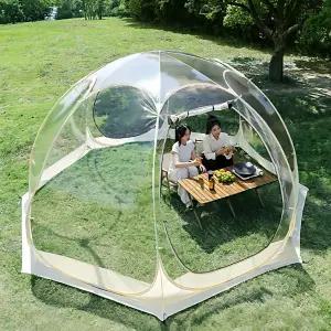 올원픽 투명돔텐트 대형 투명 야외 쉘터 방풍 캠핑