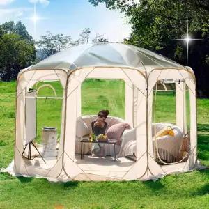 올원픽 투명돔텐트 캠핑 텐트 이글루 대형 쉘터 방풍