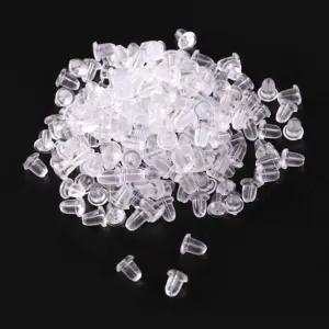 [하프클럽/]귀걸이 실리콘 추천 클러치 6mm 꾸안꾸 200개(1팩) 귀