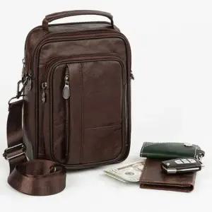 [하프클럽/]오일지크로스백 데일리백 M8423 크로스가방 남성크로