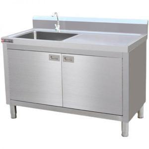 야외 하부장 스텐 소형 테라스 세정대 간이 미니 조립식