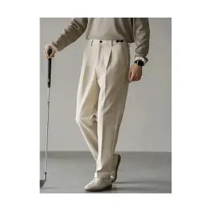 록쉬블몰 남성 면 바지 모직 기모 스트레이트 가을 겨울 도톰 캐주얼 HO4