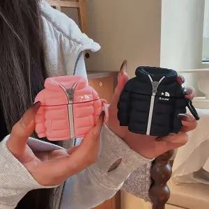 [유니커블]에어팟 케이스 유니크 겨울 패딩 다운 재킷 이어폰 실리콘 커버 파우치 키링 1 2 3 4 프로