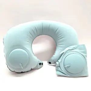 휴대용 비행기 기내용 에어펌프 목베개 유럽 여행용 에어펌프목베개