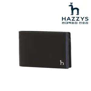 헤지스ACC HJWA6E032BK COLOR POINT 블랙 라인배색 소가죽 반지갑22446222382094333