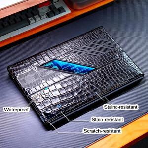 asus 호환 ROG Flow Z13(2025) GZ302 블랙 악어 비닐 노트북 스티커