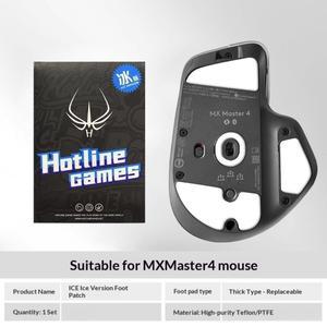 [호환품]1팩  핫라인 게임즈 ICE 마우스 스케이트 피트 로지텍 호환 MX 마스터 4 화이트 아크 PFTE 글라이