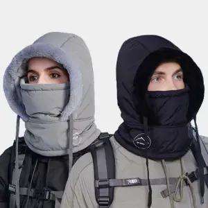 패딩 넥워머 바라클라바 얼굴보온 겨울 마스크 후드 패딩마스크 바라클라바 방한용품 후드마스크 넥워머